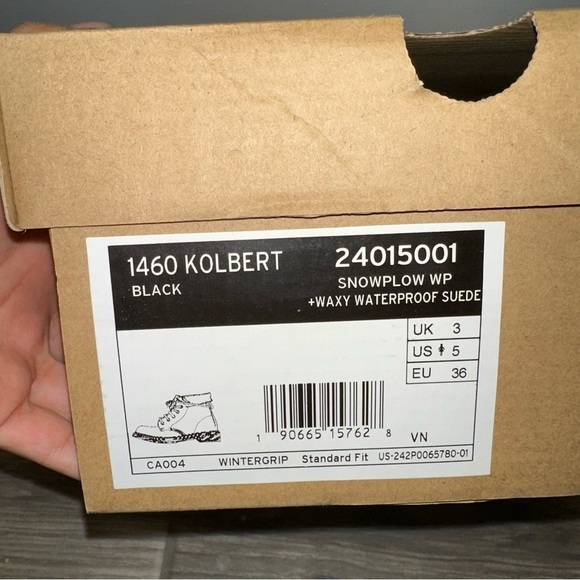 New Size 5 Dr. Martens 1460 Kolbert Boot - Black - Picture 8 of 8